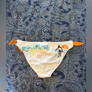 Vintage! Rip Curl Malibu Pro Championship 2005 low waisted Bikini Bottoms Small